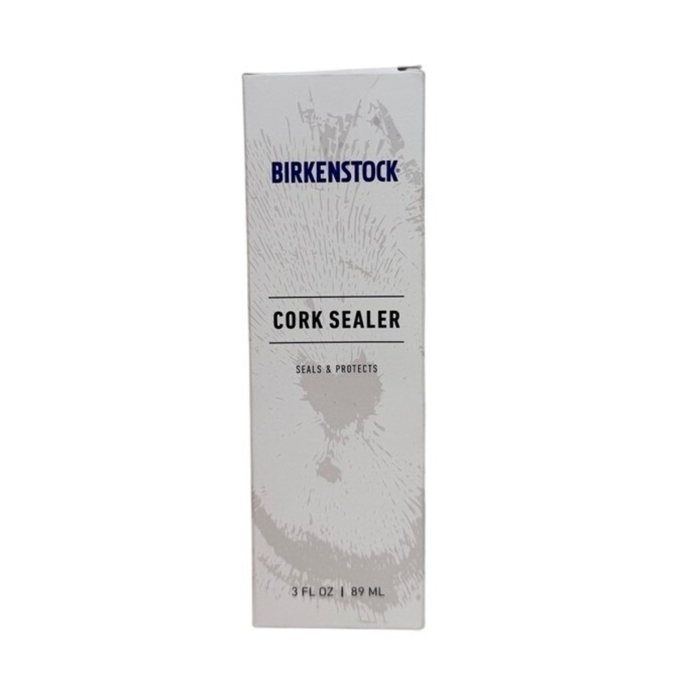Birkenstock Cork Sealer Unisex 3oz Clear Shoe Care Footbed Protection Sealant